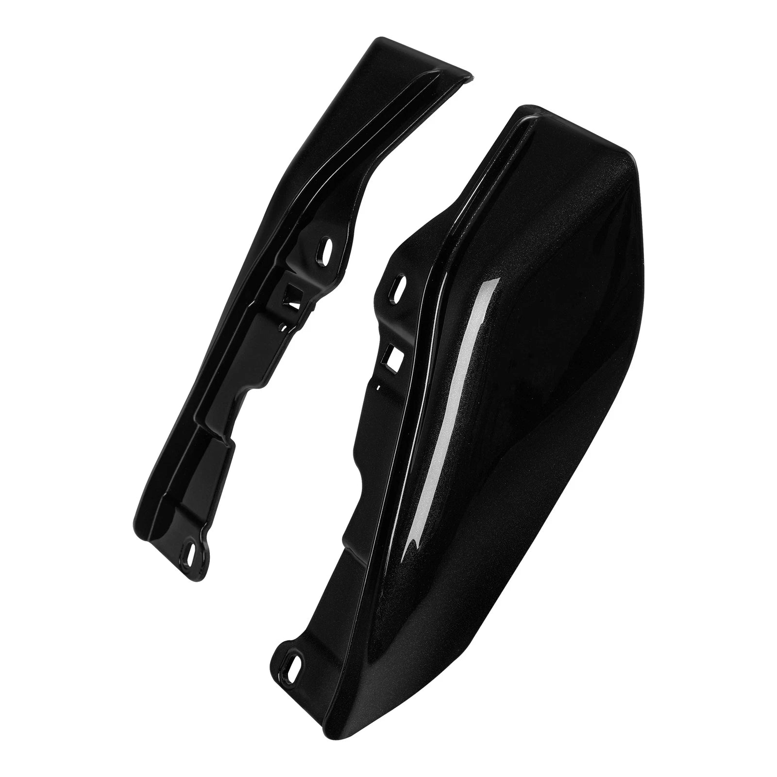 Mid Frame Air Deflectors for Harley Street Road Glide (2009–2023) Black Quartz
