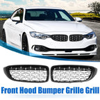 1 Pair Front Hood Bumper Grille for BMW 428i xDrive 430i xDrive 440i (2014–2020) 767153888595