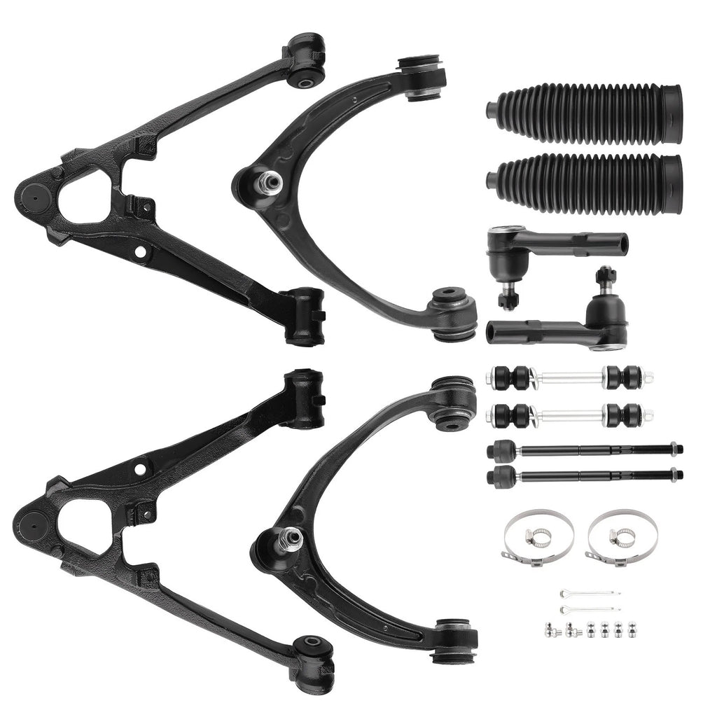 12Pcs Control Arm Tie Rods for Cadillac Escalade ESV (2007–2013)