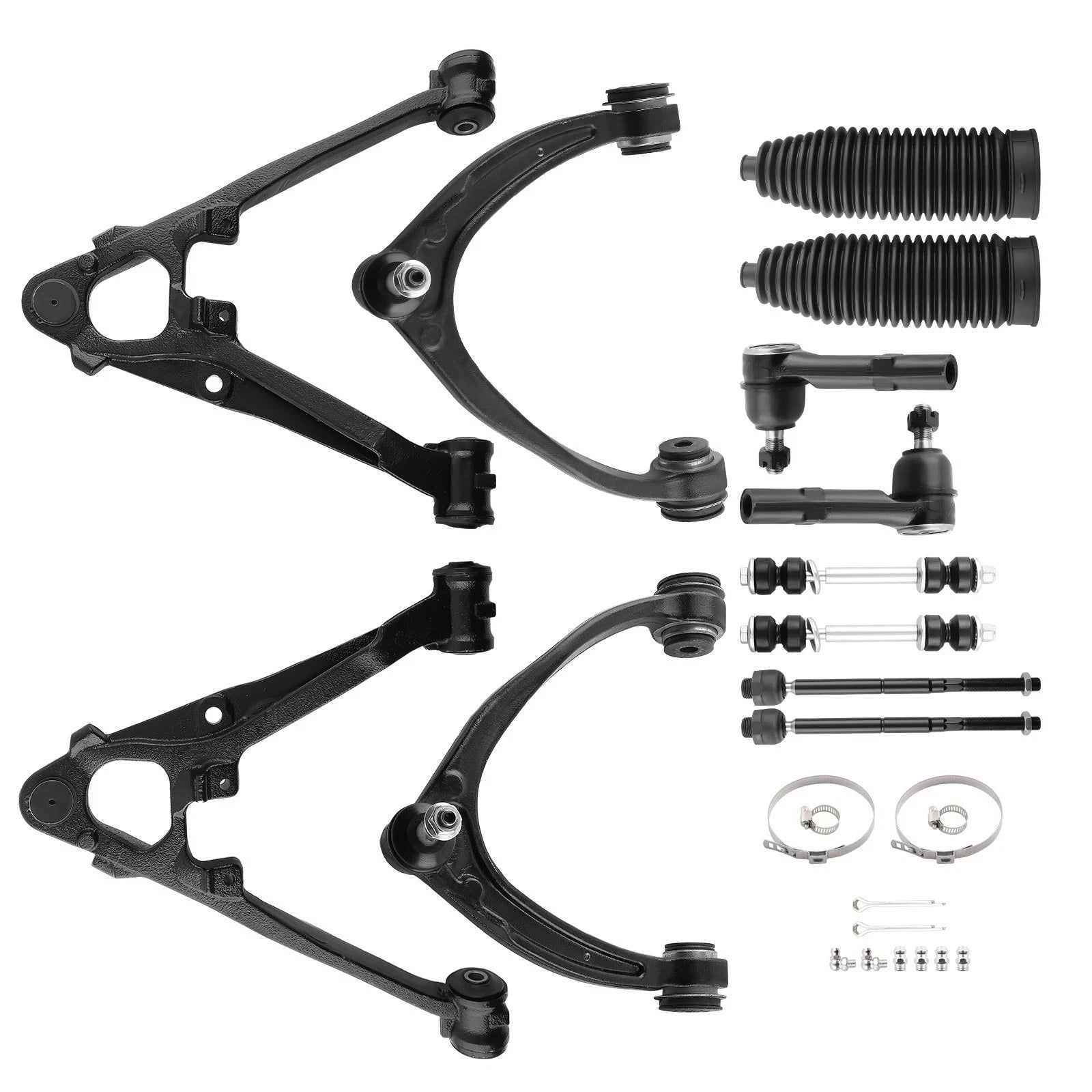 12Pcs Control Arm Tie Rods for Cadillac Escalade ESV (2007–2013)