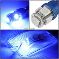 5Pcs Chrome Housing Blue LED Cab Roof Running Light for Chevy GMC C/K (1988–2002)