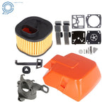Air Filter Cover Carb Kit for Husqvarna 371 362 365 Chainsaw 