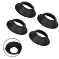 4X Carburetor Vacuum Diaphragm for Honda VF1100C Magna V65 (1983–1986) Black