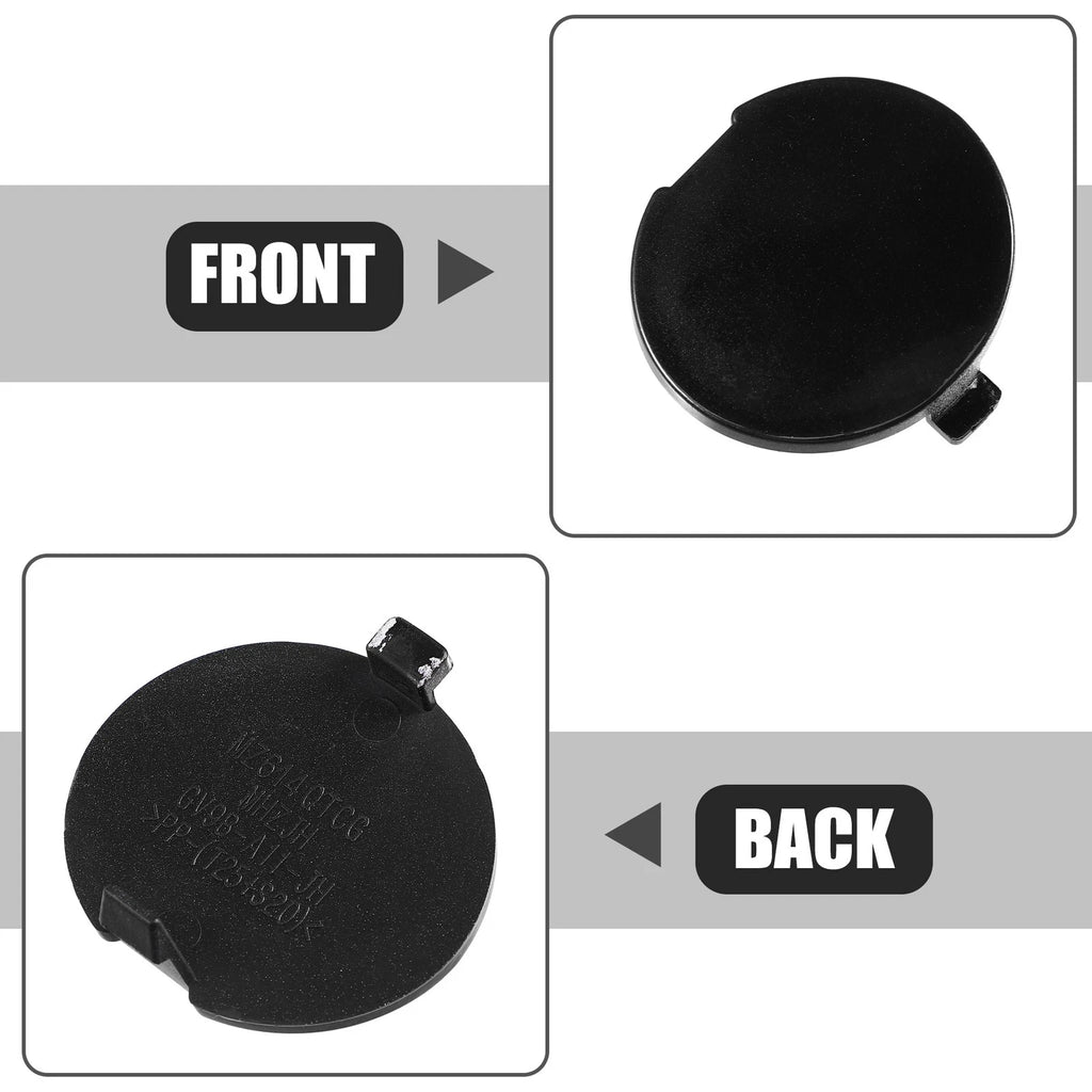 Tow Eye Hook Cover Cap for Mazda 6 (2013–2021) - Gloss Black