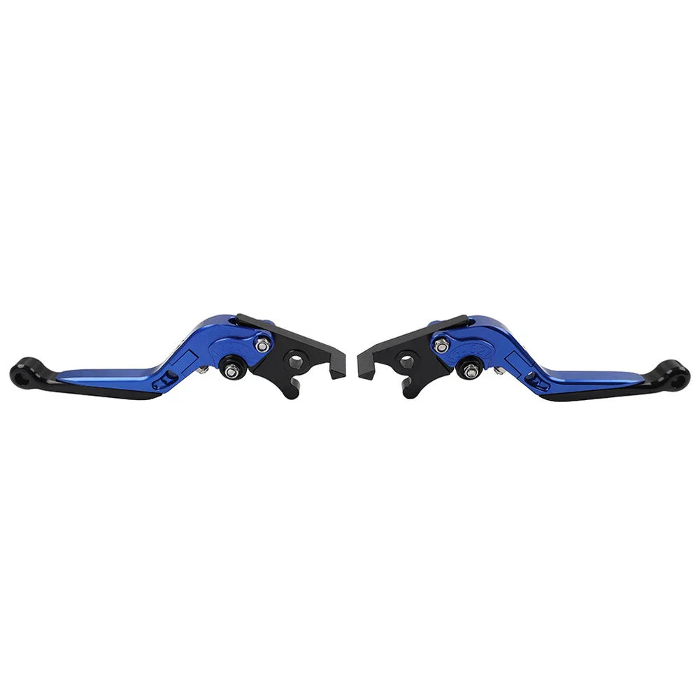 Blue CNC Extendable Brake Clutch Levers for BMW R1200GS R1250GS (13-20)