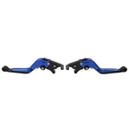 Blue CNC Extendable Brake Clutch Levers for BMW R1200GS R1250GS (13-20)