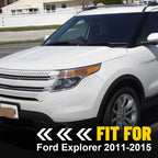 Tow Hook Eye Cover Cap for Ford Explorer (2011–2015) - White