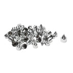 60x Chrome Engine Bolt Caps for Harley Heritage Softail Breakout Sportster