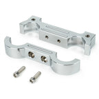Gauge Riser Relocation Kit for Harley Sportster Dyna (1 1/4" Clamp)