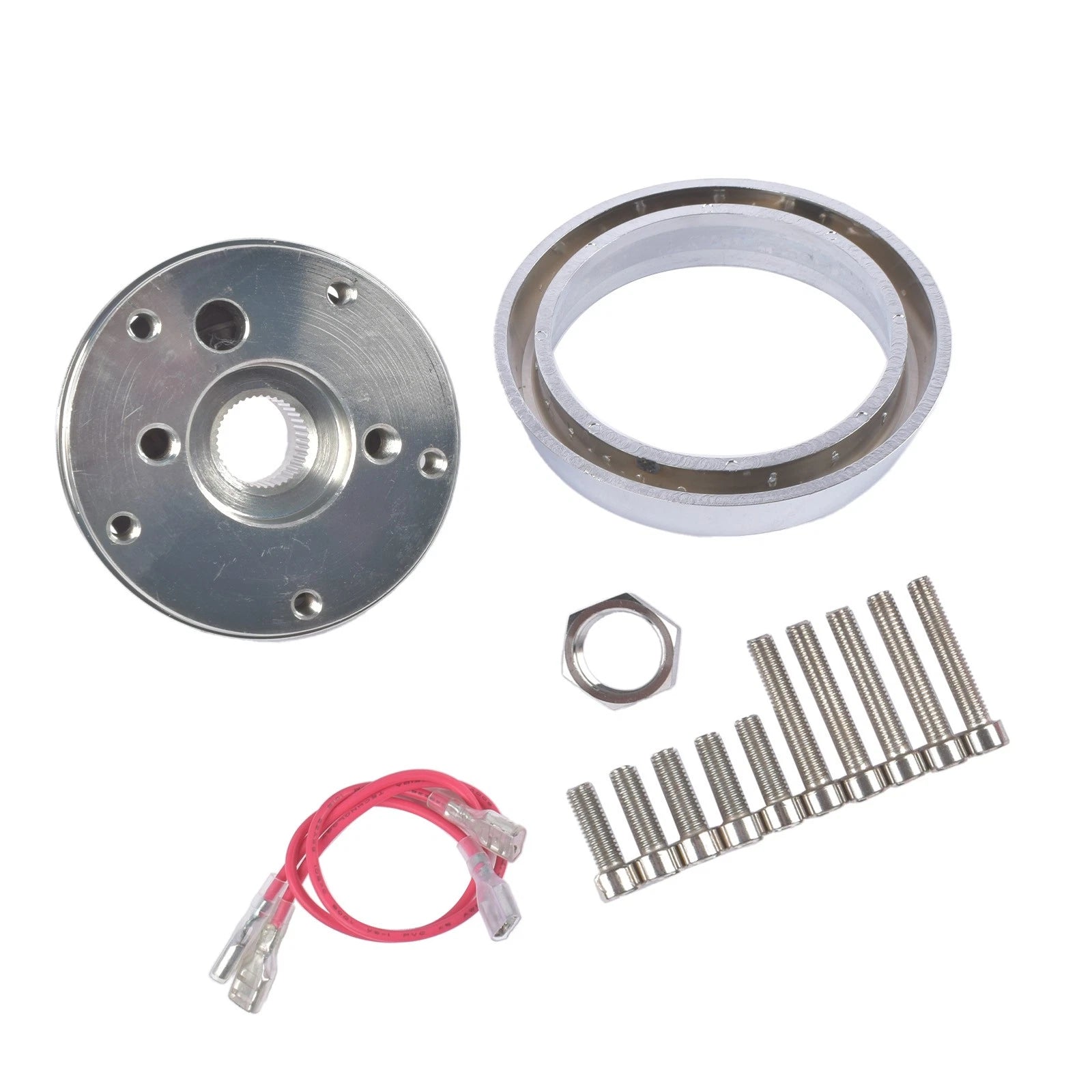 Steering Chrome Hub Adapter Kit for Kenworth Peterbilt T04