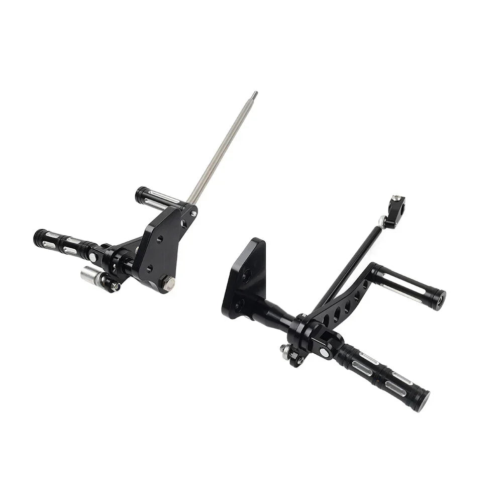 BLK Forward Controls Footpegs for Harley Dyna Low Rider (2000-2012)