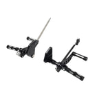 BLK Forward Controls Footpegs for Harley Dyna Low Rider (2000-2012)