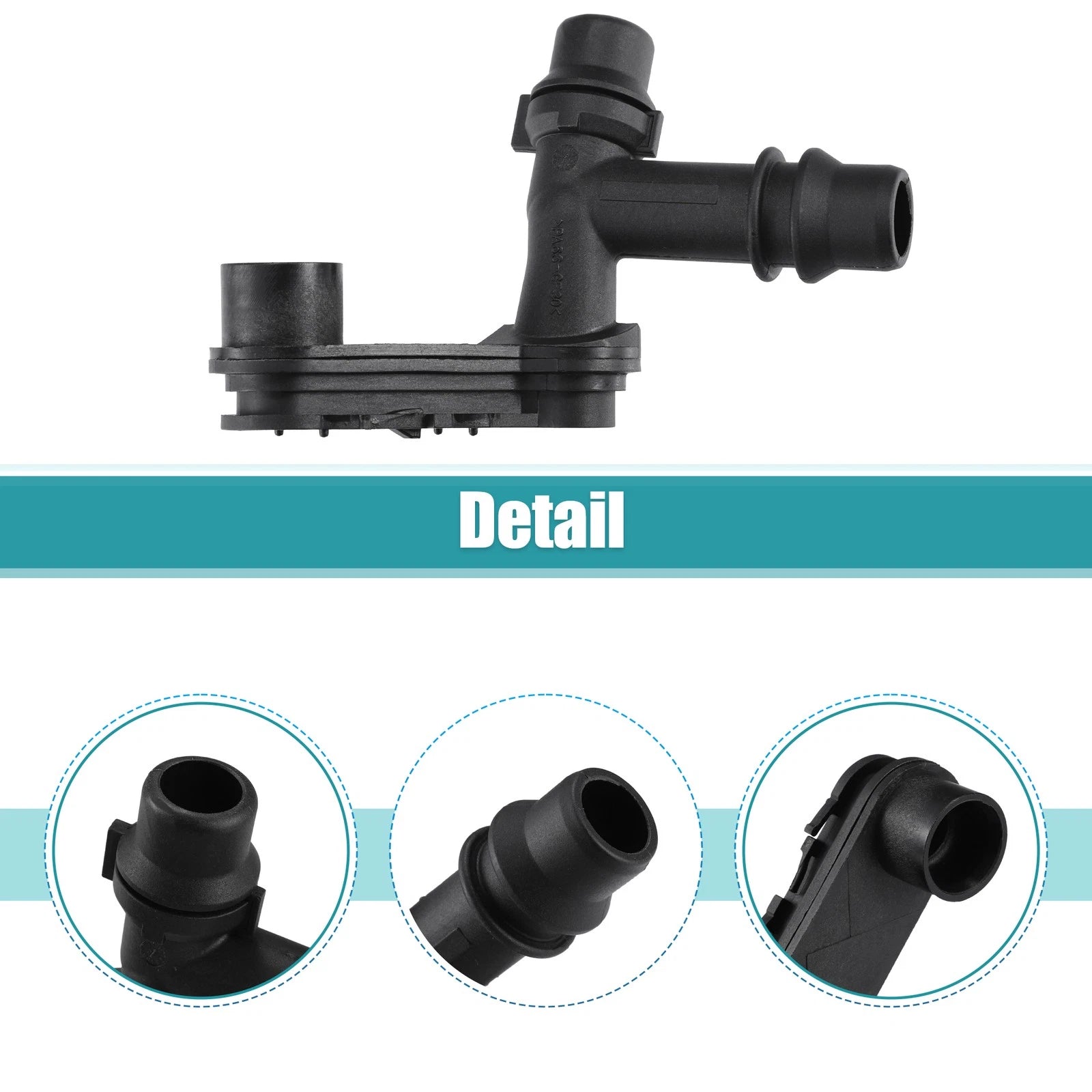 Engine Coolant Hose Connector for BMW 323i, 325i (1999–2000) No. 17111707817