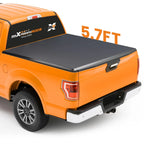 Soft Tonneau Cover for Ram 1500 (2019–2026) Crew Cab Tri-Fold Black