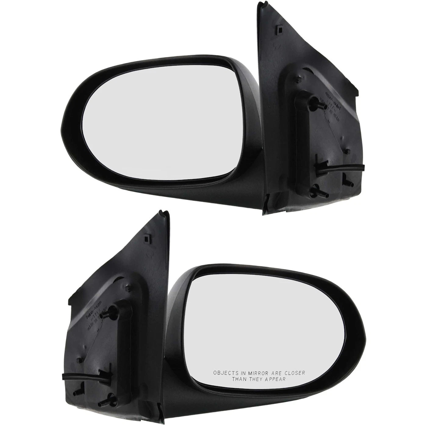 Power Mirror Set of 2 for Dodge Caliber (2007–2012) Textured Black