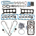 Full Gasket Set with Timing Chain Kit and Water Pump for Ford Mustang GT (2002–2004)