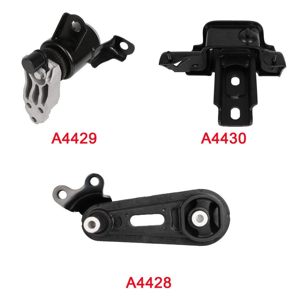 3X Engine Motor Mount for Mazda 2 (2011–2014)
