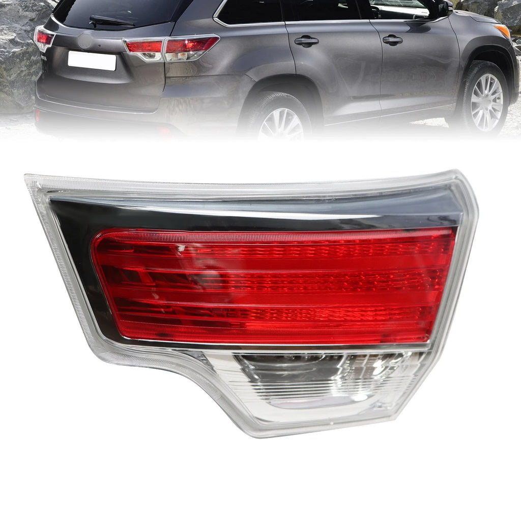 Passenger Right Side Tail Light Lamp Inner for Toyota Highlander (2014–2016)