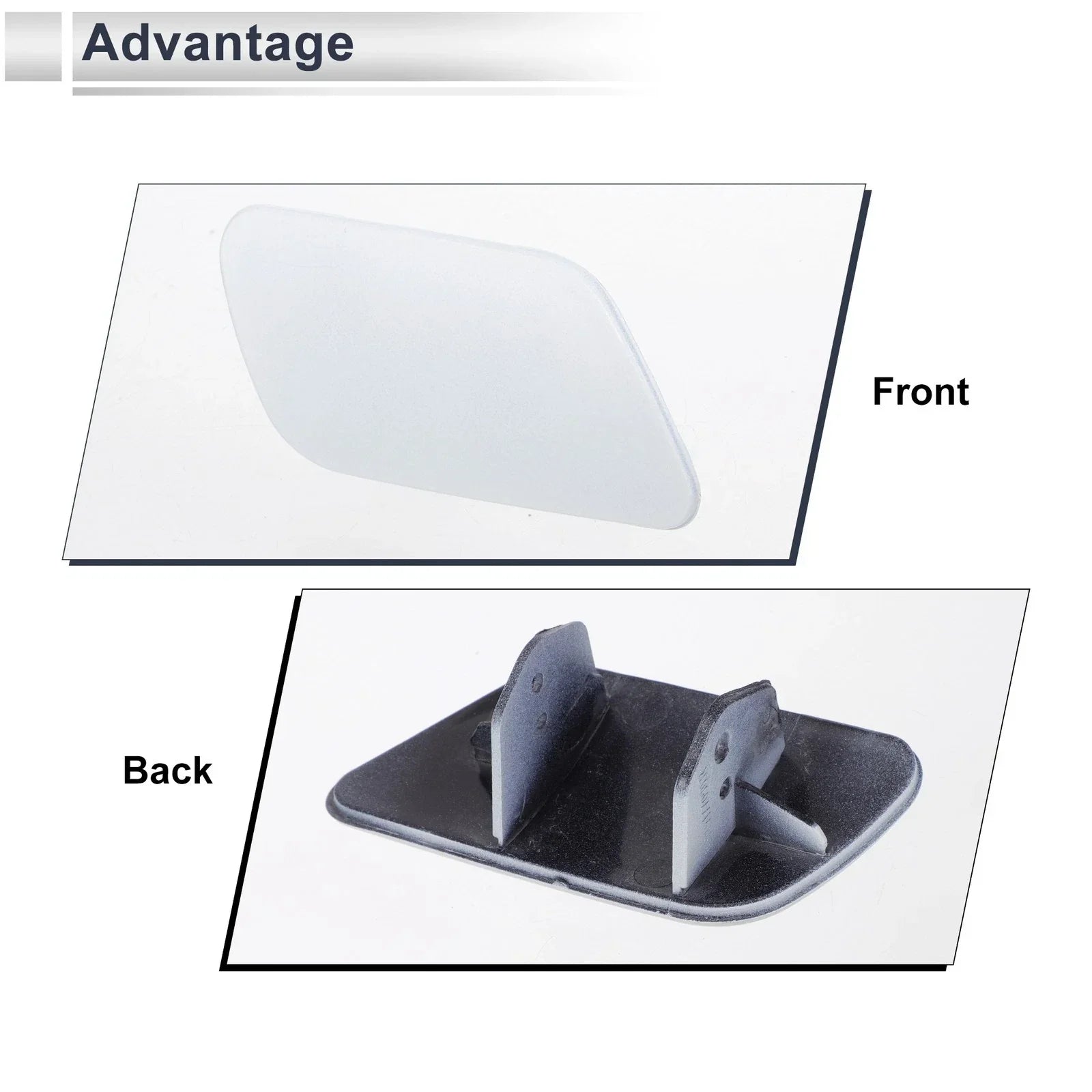 Front Right Side Bumper Headlight Washer Nozzle Cover Cap for BMW 740i