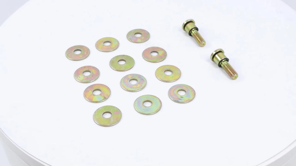 Set of 2 Steel Door Striker Kits for Freightliner