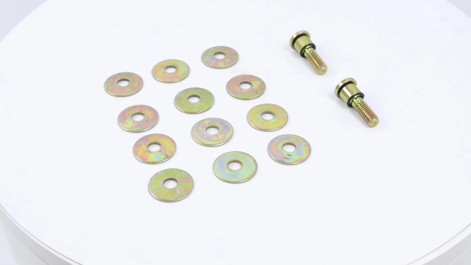 Set of 2 Steel Door Striker Kits for Freightliner