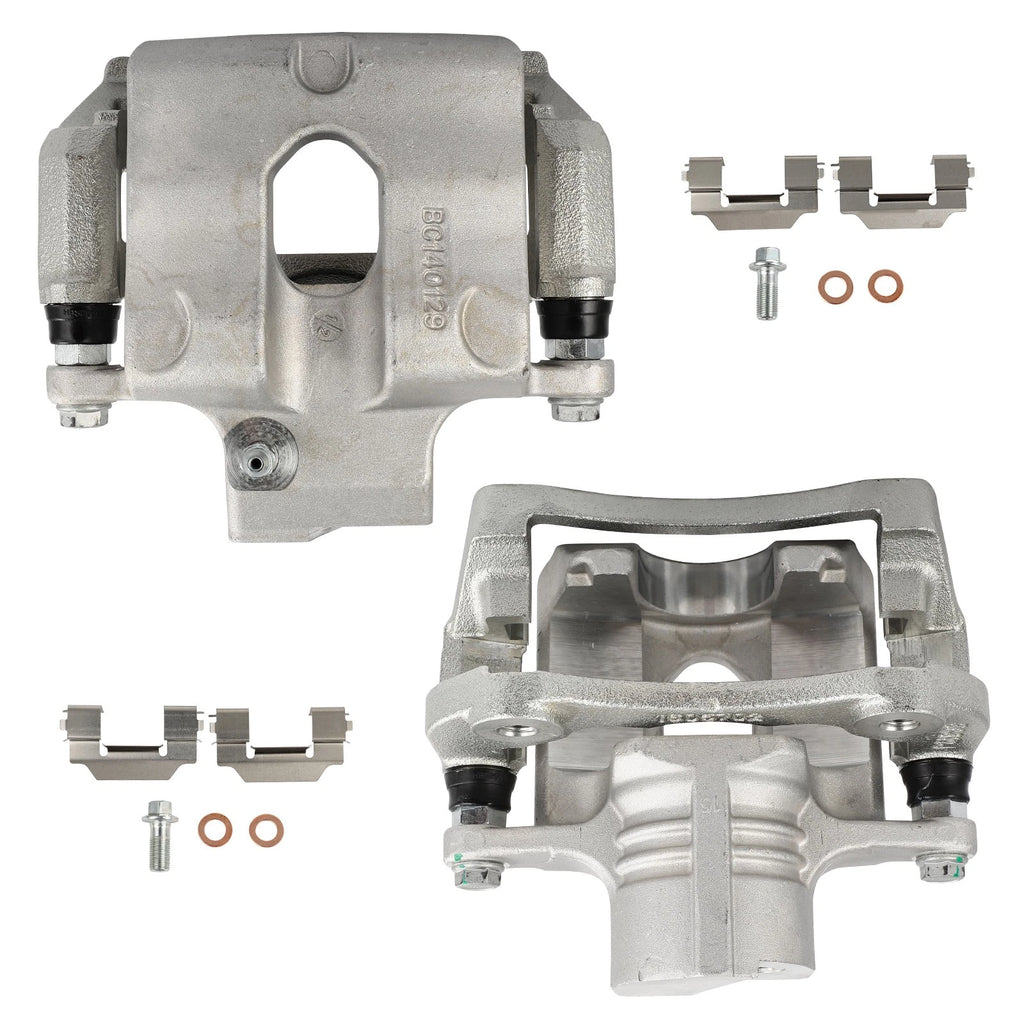 Set of 2 Rear Brake Calipers with Bracket for Cadillac CTS (2008–2013)