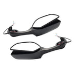 Motorcycle Rear View Mirrors w/ Turn Signals for Kawasaki Ninja ZX10R (2016-2023)