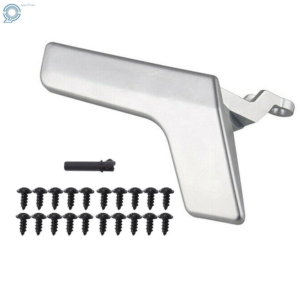 Inside Door Handle Repair Kit for W204 X204 (Front Driver Side, Matte Chrome)