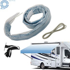 4-Ply Weatherproof Vinyl Awning Fabric for RV (9')