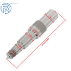 Trailer Spindle for 3500 lbs Axle (Weld-On, 1-1/2" Round)