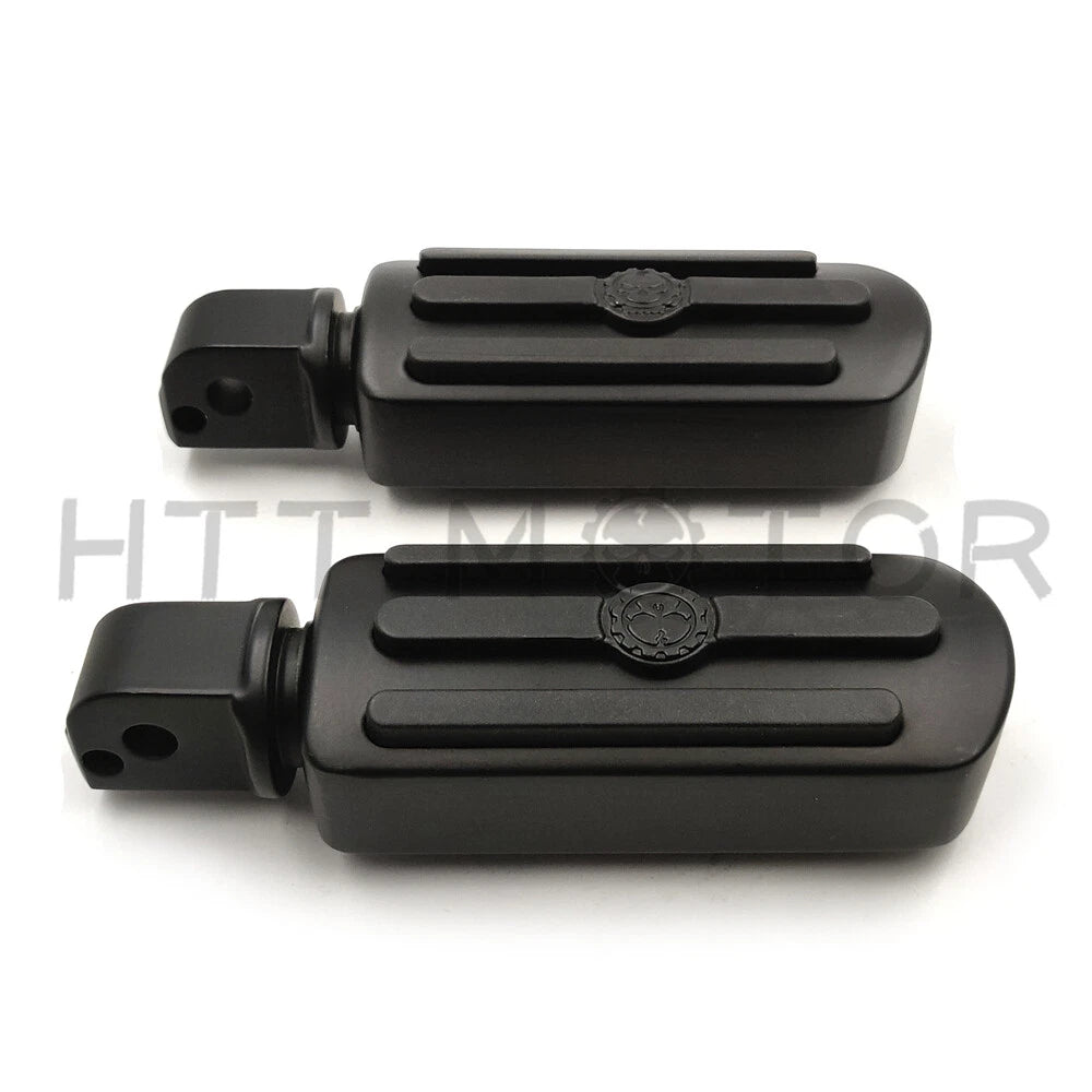 Skull Custom Footpegs for Harley Softail FLSL FXBR (2018–2023)
