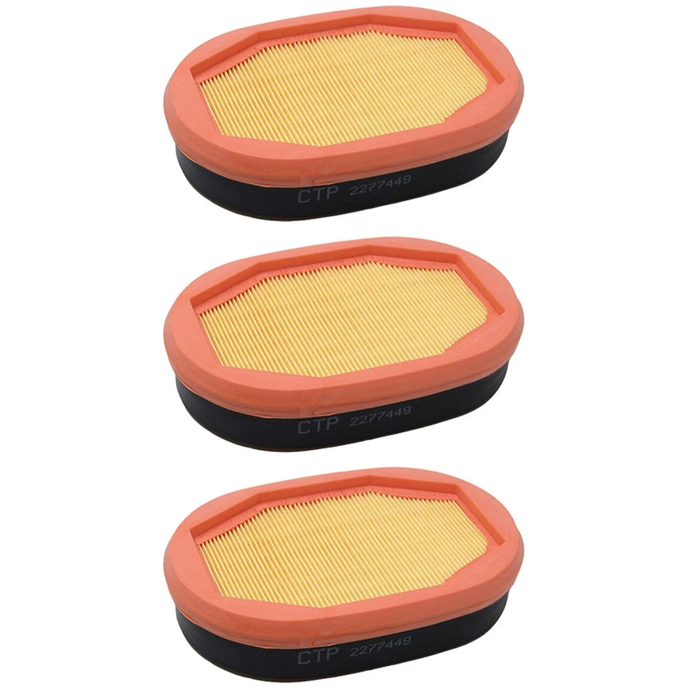3X Air Filter Element for JCB (Replaces 2277449)