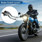 Short Brake Clutch Levers for Suzuki GSX-8S (2023–2025) - Solid Titanium, 1 Pair