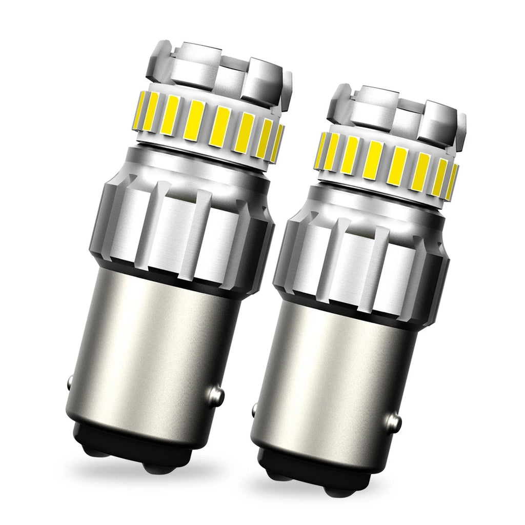 2X LED Bulbs for Backup Reverse Brake Tail Light (1157 BAY15D)