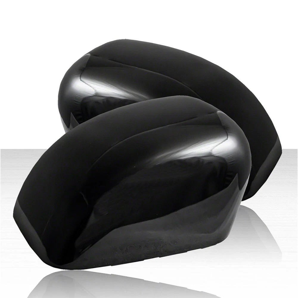 Set of 2 Mirror Covers for 2015-2021 Jeep Renegade - Gloss Black
