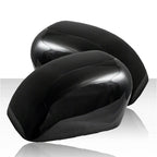 Set of 2 Mirror Covers for 2015-2021 Jeep Renegade - Gloss Black