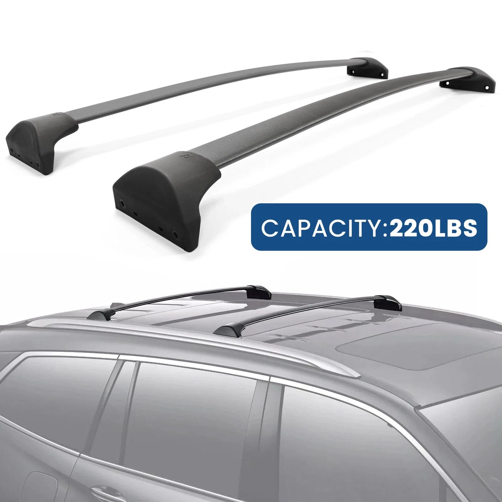 Roof Rack Cross Bar Set for Honda Pilot YF5/6 (2016–2022)