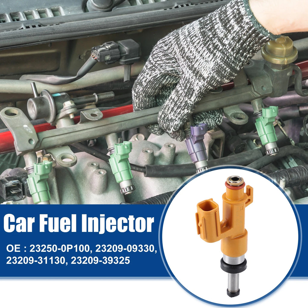 6pcs Fuel Injector Nozzle 23250-0P100 for Toyota Avalon XSE (2019–2020)