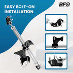 Dual Steering Stabilizer Shocks for Ford F250 F350 Super Duty (2005–2022)