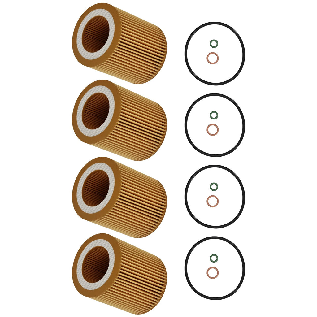 4-Pack Oil Filter for BMW Z3 (1998) 11427854049 CH10075