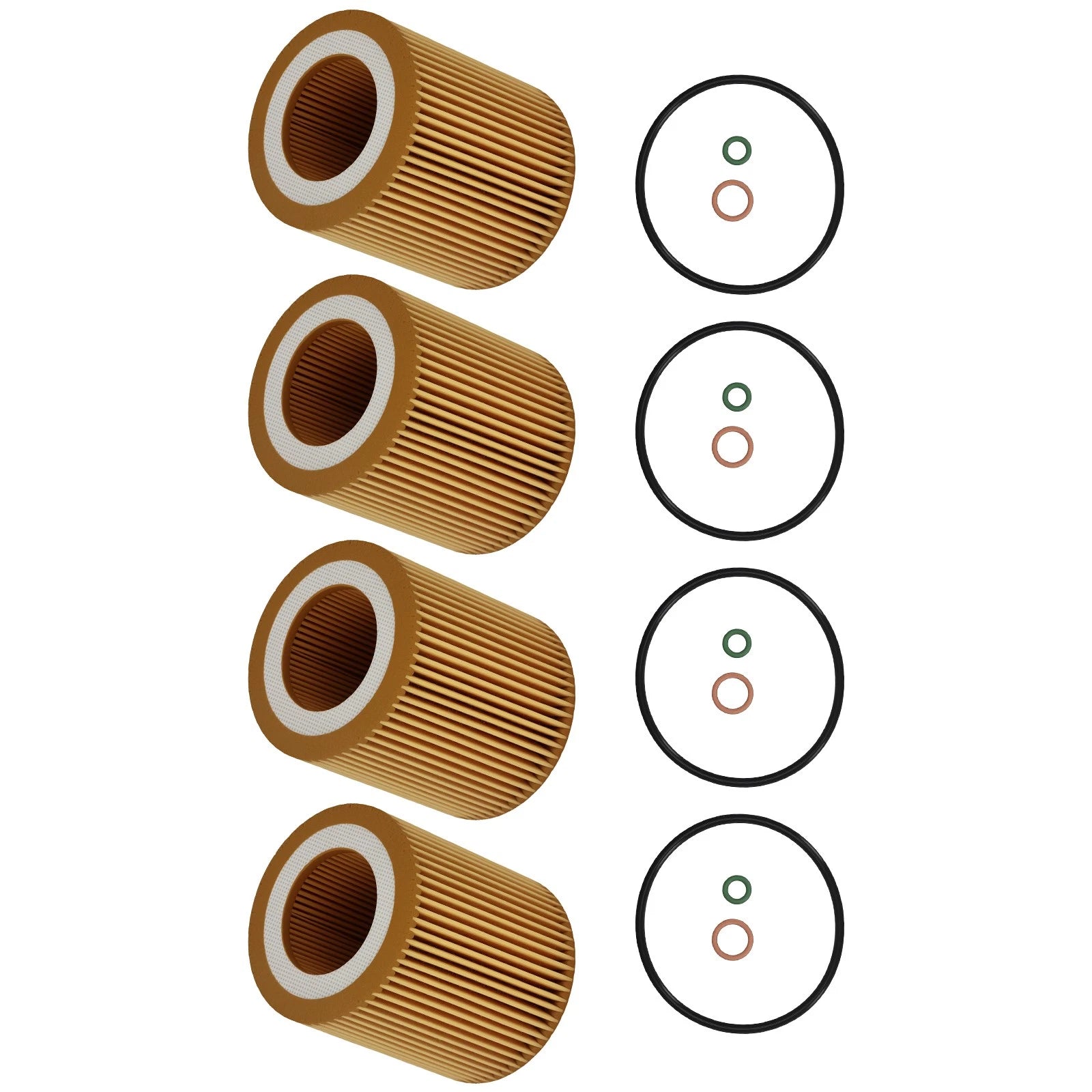 4-Pack Oil Filter for BMW Z3 (1998) 11427854049 CH10075
