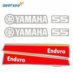 Sticker Kit for Yamaha 55HP 2T Outboard (Anti-UV, Not Fade)