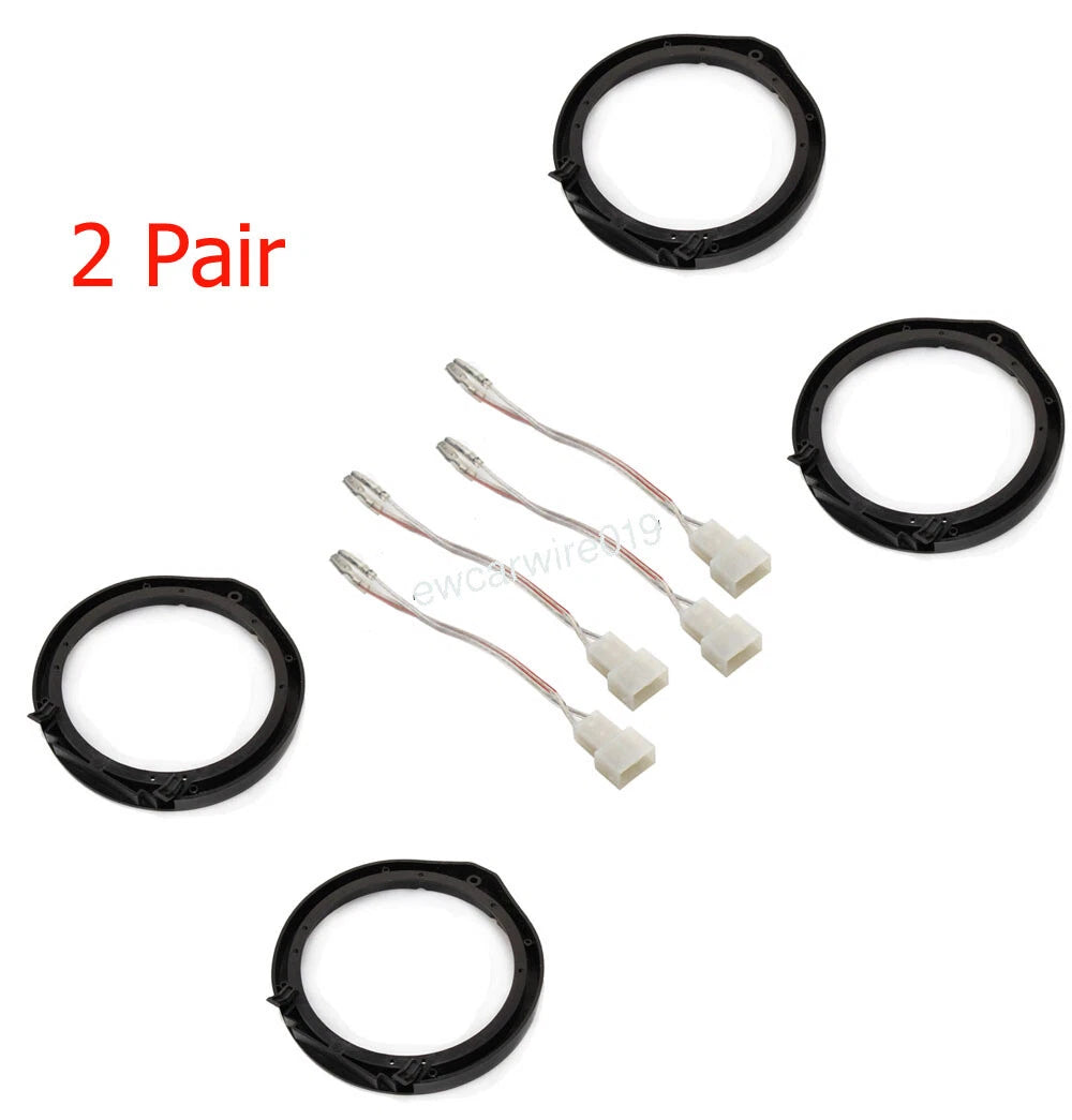 Speaker Wire Harness Adapter Spacer Rings for Honda Accord (2010–2017)