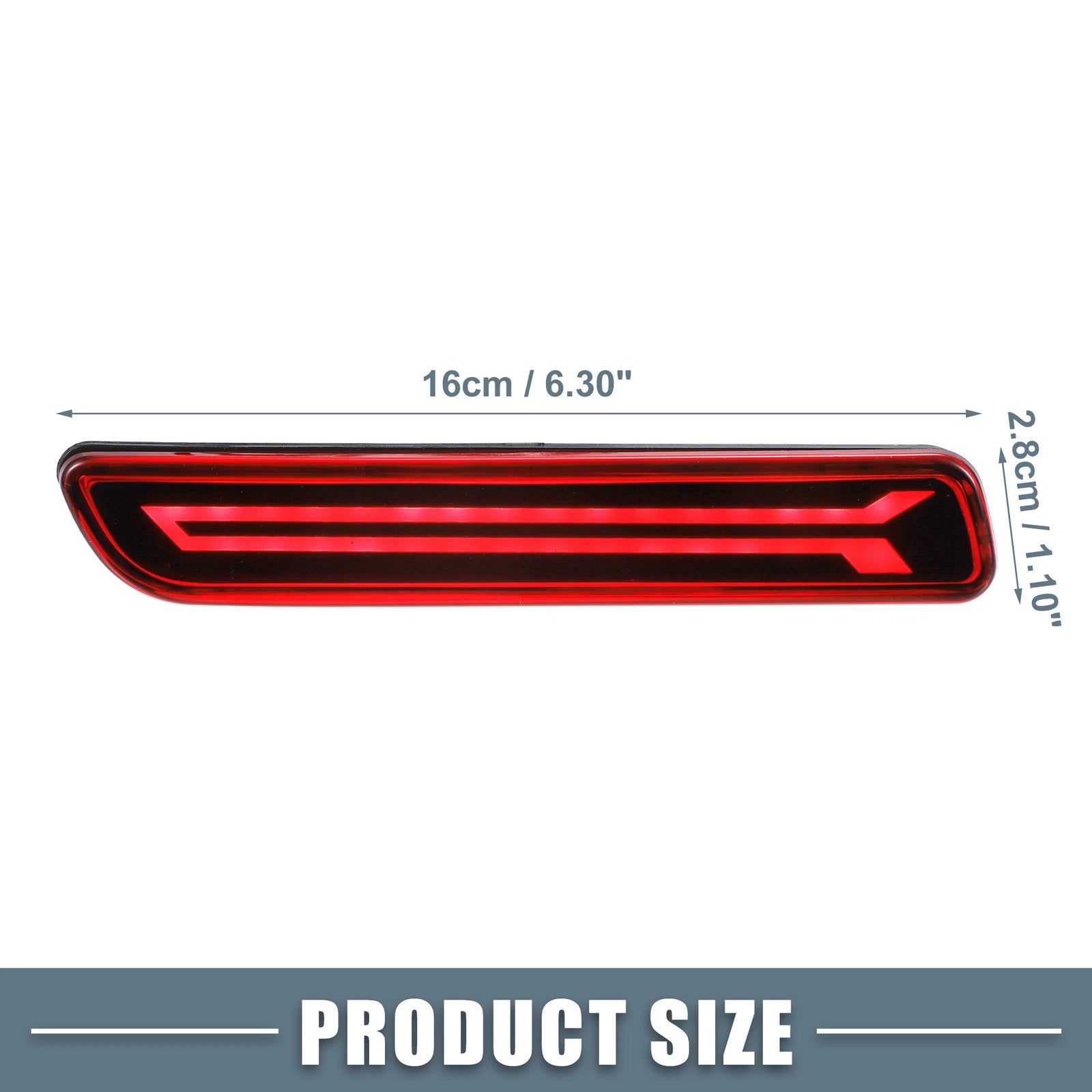 LED Rear Bumper Fog Brake Light for Suzuki Vitara (1 Pair)