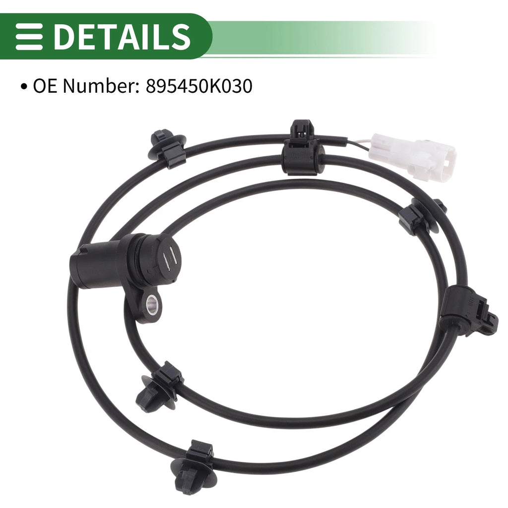 ABS Wheel Speed Sensor No. 895450K030 for Toyota Innova (2004–2016)