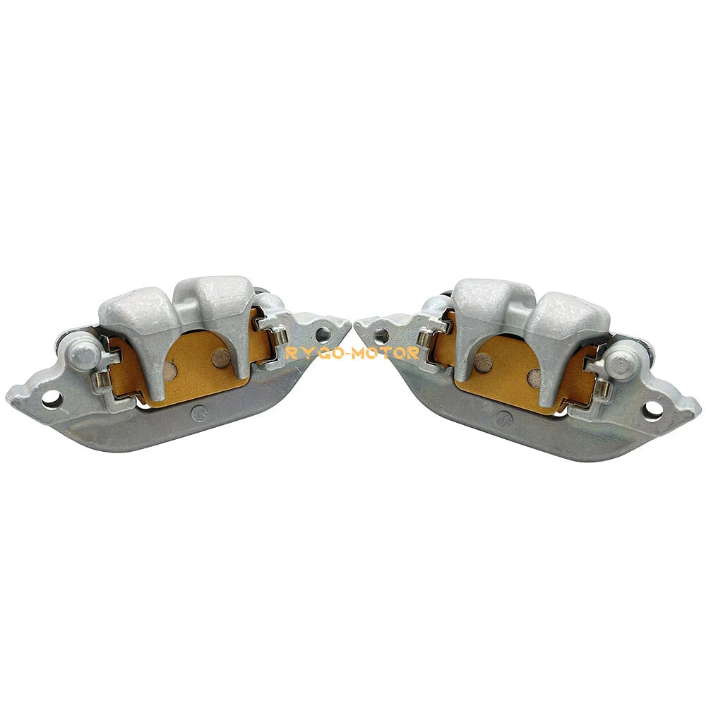 Front Brake Calipers & Pads for Honda TRX500FA 4x4 Foreman Rubicon (2005–2014)