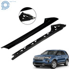 Pair Windshield A-Pillar Molding Trim for Ford Explorer (2011–2019)