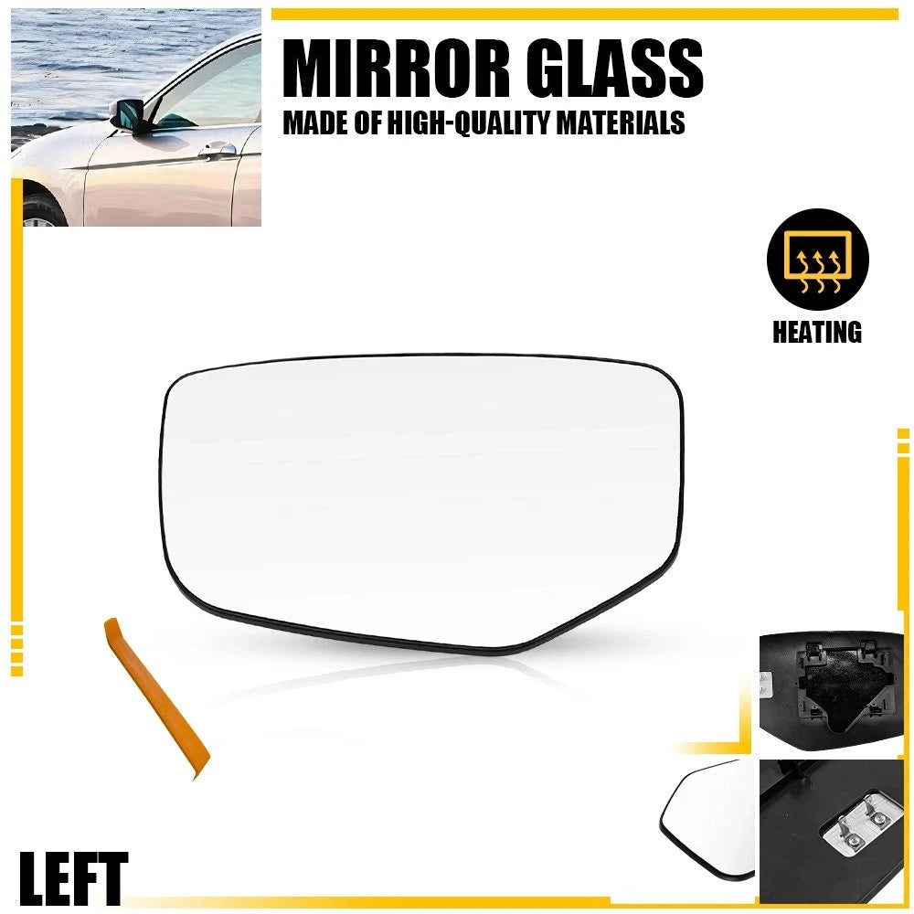 Heated Mirror Glass w/ Backing Plate for Honda Accord (2008–2012)