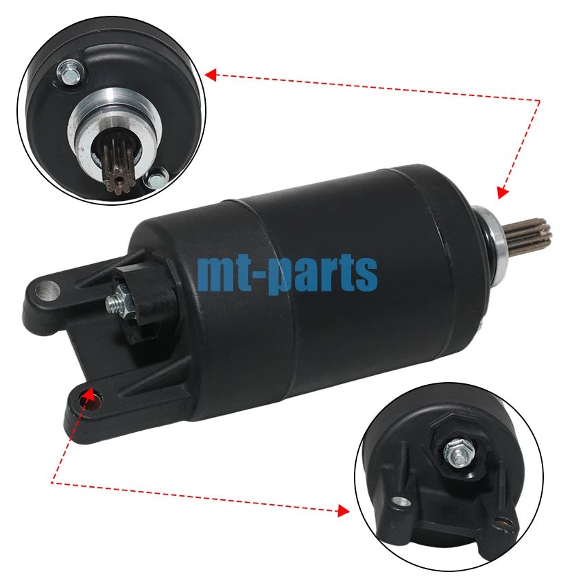 Starter 9-Spline for Honda VT1300CT Interstate / VT1300CS ABS Sabre (2010–2014)
