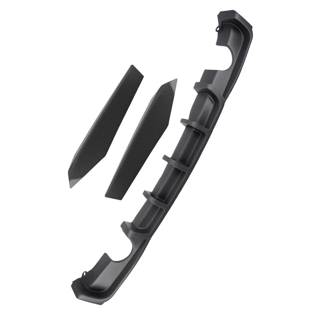 Rear Bumper Diffuser Lip for BMW 3 Series F30/F31 (2012–2018) ABS Plastic
